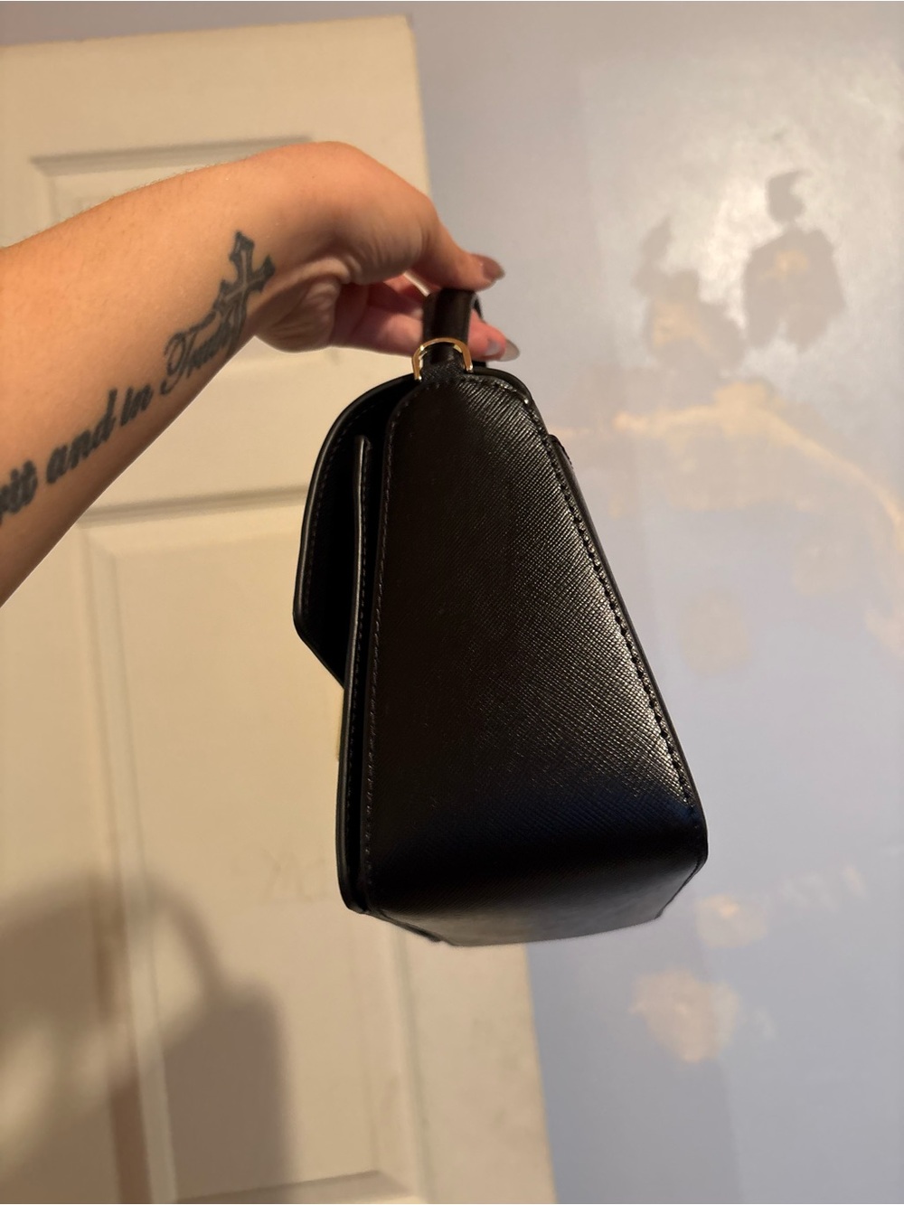 Kate Spade Reagan Black Top Handle Crossbody Purse New - Picture 5 of 8